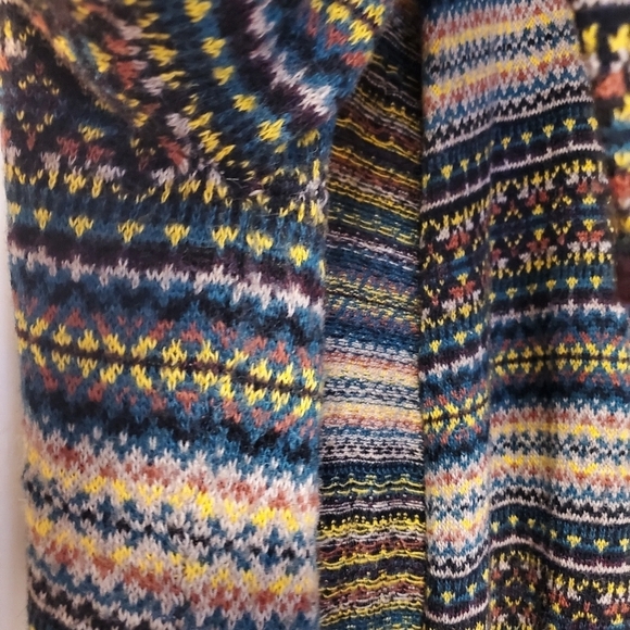 Ruff Hewn wool mohair blend boho neutral colored cardigan size Lg - Picture 9 of 13